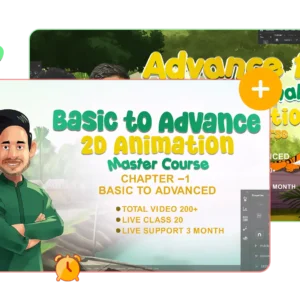 Bundle Basic To Advanced X Advanced To Profession 2D Animation Course